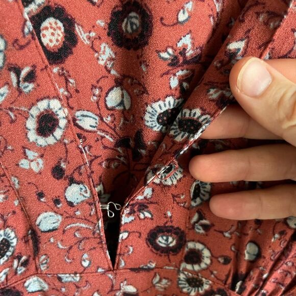 Free People Some Like It Hot Jumpsuit in Rust Combo - Picture 12 of 15